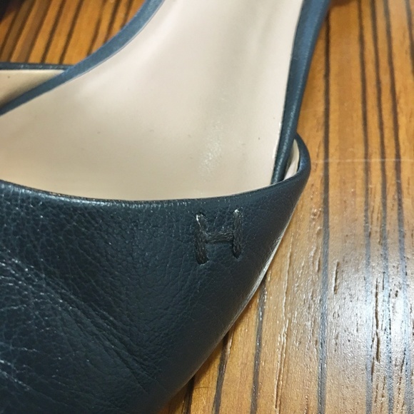 Tommy Hilfiger Naree Leather Pointed Flats - Picture 5 of 10